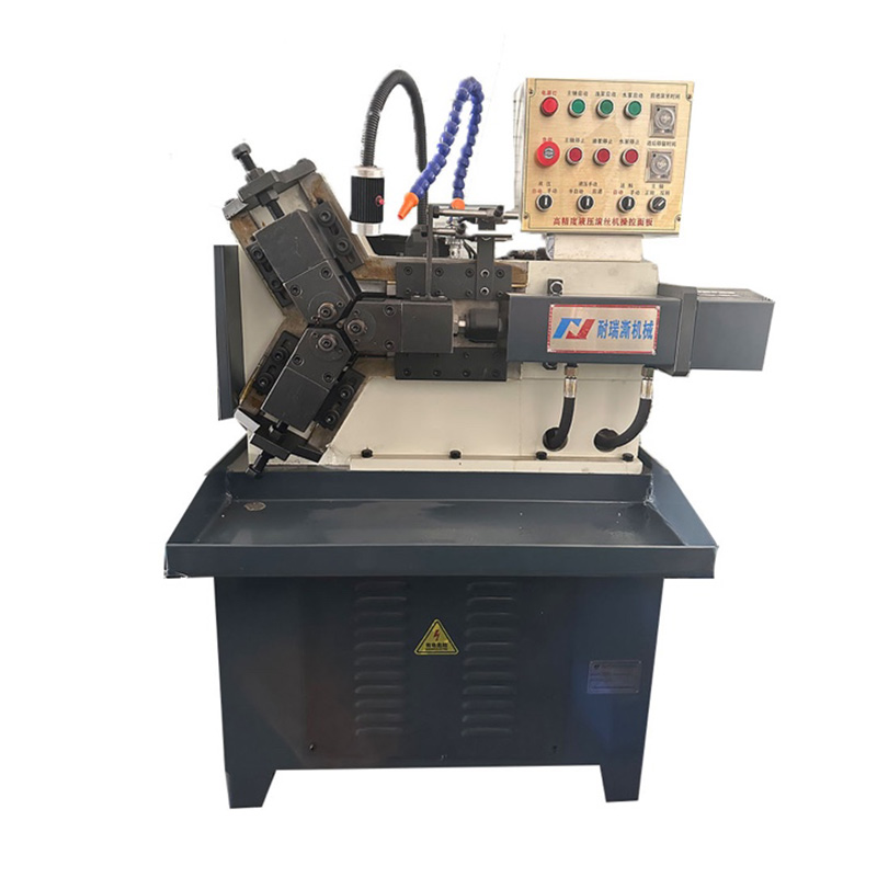 Máquina laminadora de rosca cilíndrica de 3 moldes